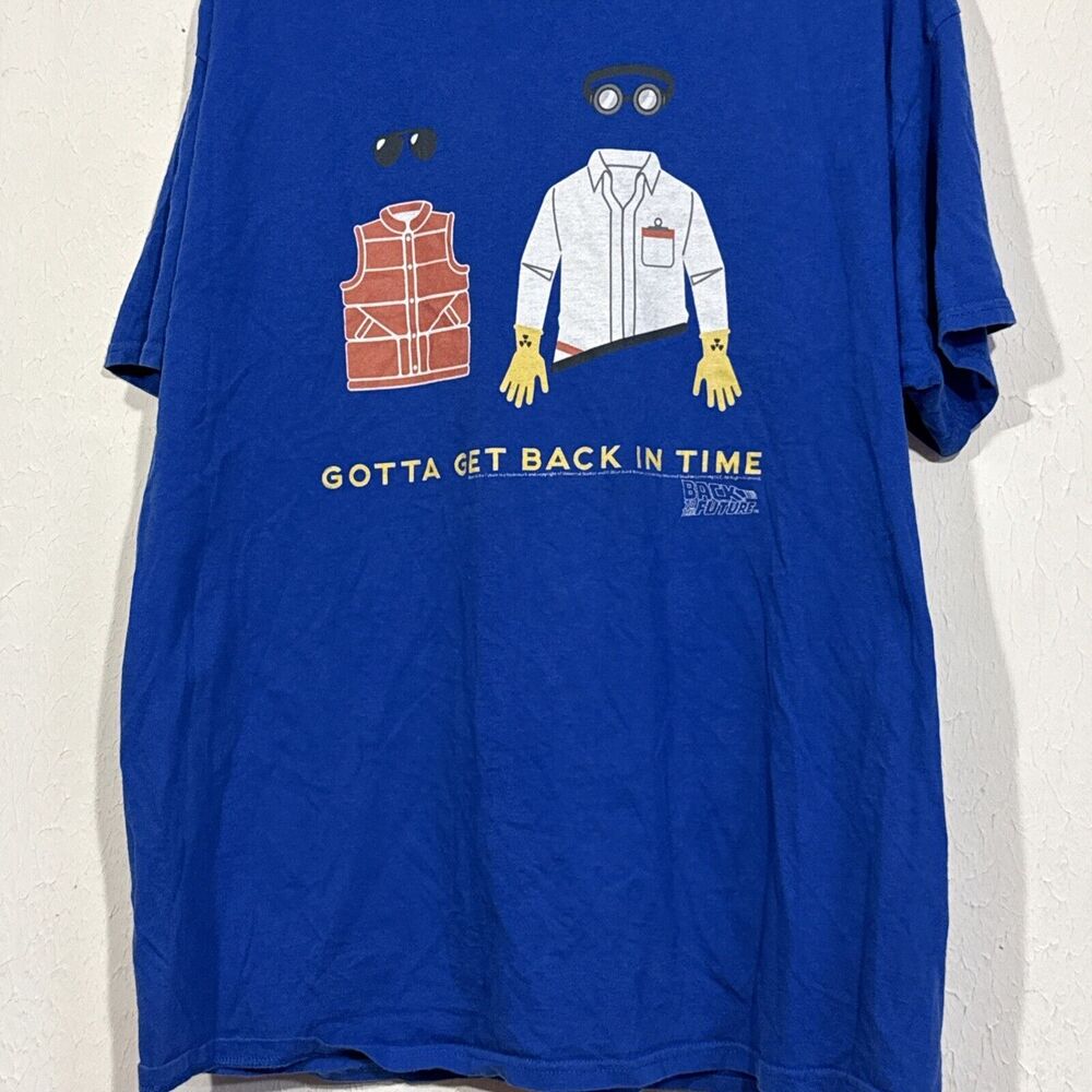 Back to the Future T-shirt marty mcfly Classic 90s Movie Futuristic By FOTL